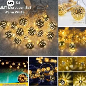 Decorative Light- Moroccon Ball String Light